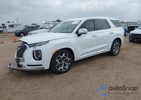 2021 Hyundai Palisade Calligraphy z USA, uszkodzony, nr VIN KM8R7DHE3MU201377
